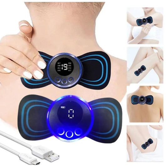 portable mini massager butterfly shaped